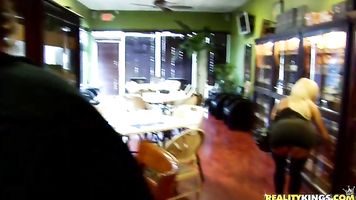 Ficus told me I could finally buy a cuban cigar legally in this country so we went to a cigar shop and tried to buy one.
