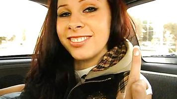 First I picked her up, and while we were driving to our location I asked Gianna a few questions about the industry, and her personal life, and I even gave her some facts she didn't know about her popularity.