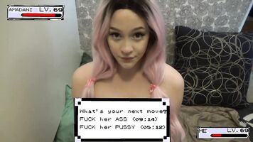 Wanna Fuck my Butt or Vagina? Interactive Porn Vid