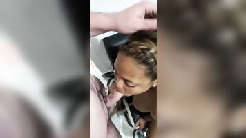Neighbor Giving Super Oral Latina Ghetto Pregnant Wanting Cum